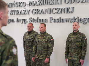 Komendant Warmińsko-Mazurskiego Oddziału Straży Granicznej i Jego Zastępcy Komendant Warmińsko-Mazurskiego Oddziału Straży Granicznej i Jego Zastępcy