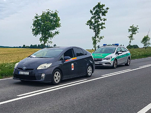 zatrzymana toyota z cudzoziemcami zatrzymana toyota z cudzoziemcami