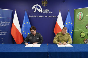 Straż Graniczna i Służba Więzienna podpisali porozumienie Straż Graniczna i Służba Więzienna podpisali porozumienie