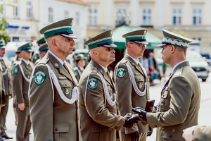 uroczystość 35-lecia powołania Straży Granicznej w Bartoszycach uroczystość 35-lecia powołania Straży Granicznej w Bartoszycach