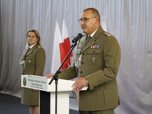 przemówienie Zastępcy Komendanta Warmińsko-Mazurskiego Oddziału Straży Granicznej płk. SG Rafała Grzejszczaka przemówienie Zastępcy Komendanta Warmińsko-Mazurskiego Oddziału Straży Granicznej płk. SG Rafała Grzejszczaka