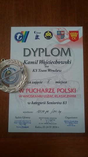 Dyplom kpr.K. Wojciechowskiego 