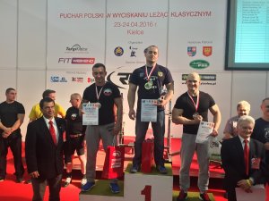Kamil Wojciechowski na podium 