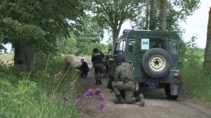 Działania w terenie funkcjonariuszy W-MOSG 