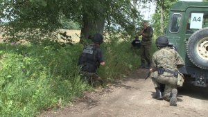 Działania w terenie funkcjonariuszy W-MOSG 