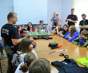 Wizyta młodziezy w PSG Sępopol