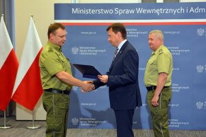 Wyróżnieni funkcjonariusze W-MOSG 
