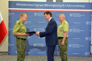 Wyróżnieni funkcjonariusze W-MOSG 