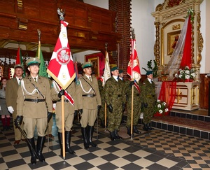 Uroczystość odsłonięcia pomnika "INKI" 