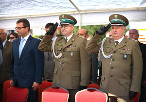 Uroczystość odsłonięcia pomnika "INKI" 