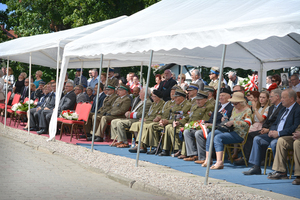 Uroczystość odsłonięcia pomnika "INKI" 