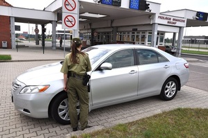 Zatrzymana Toyota Camry