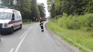 Wypadek drogowy w m. Botkuny