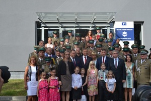 Pamiątkowe zdjęcie funkcjonariuszy SG