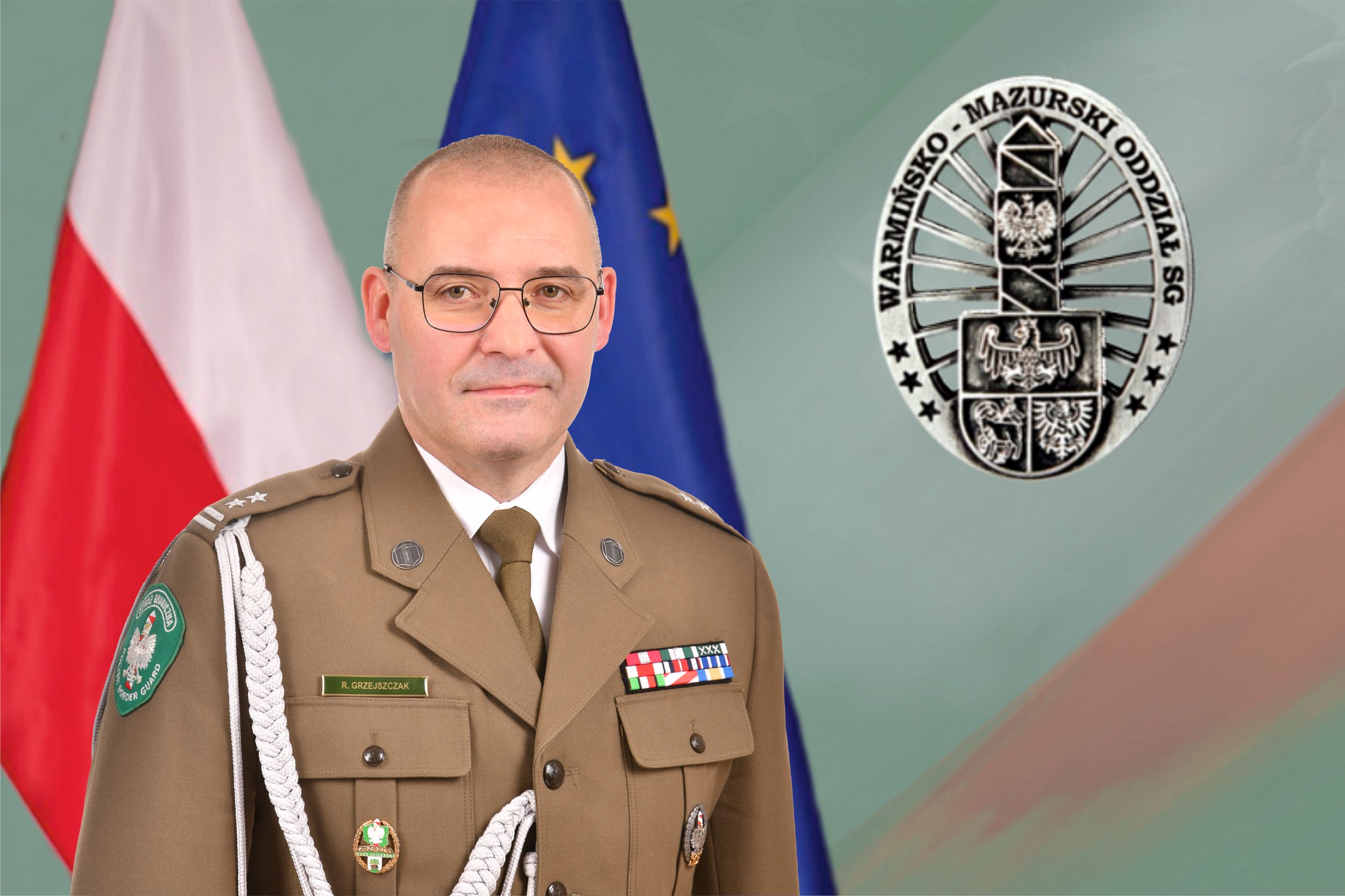 ppłk SG Rafał Grzejszczak - Zastępca Komendanta Warmińsko-Mazurskiego Oddziału Straży Granicznej ds. granicznych