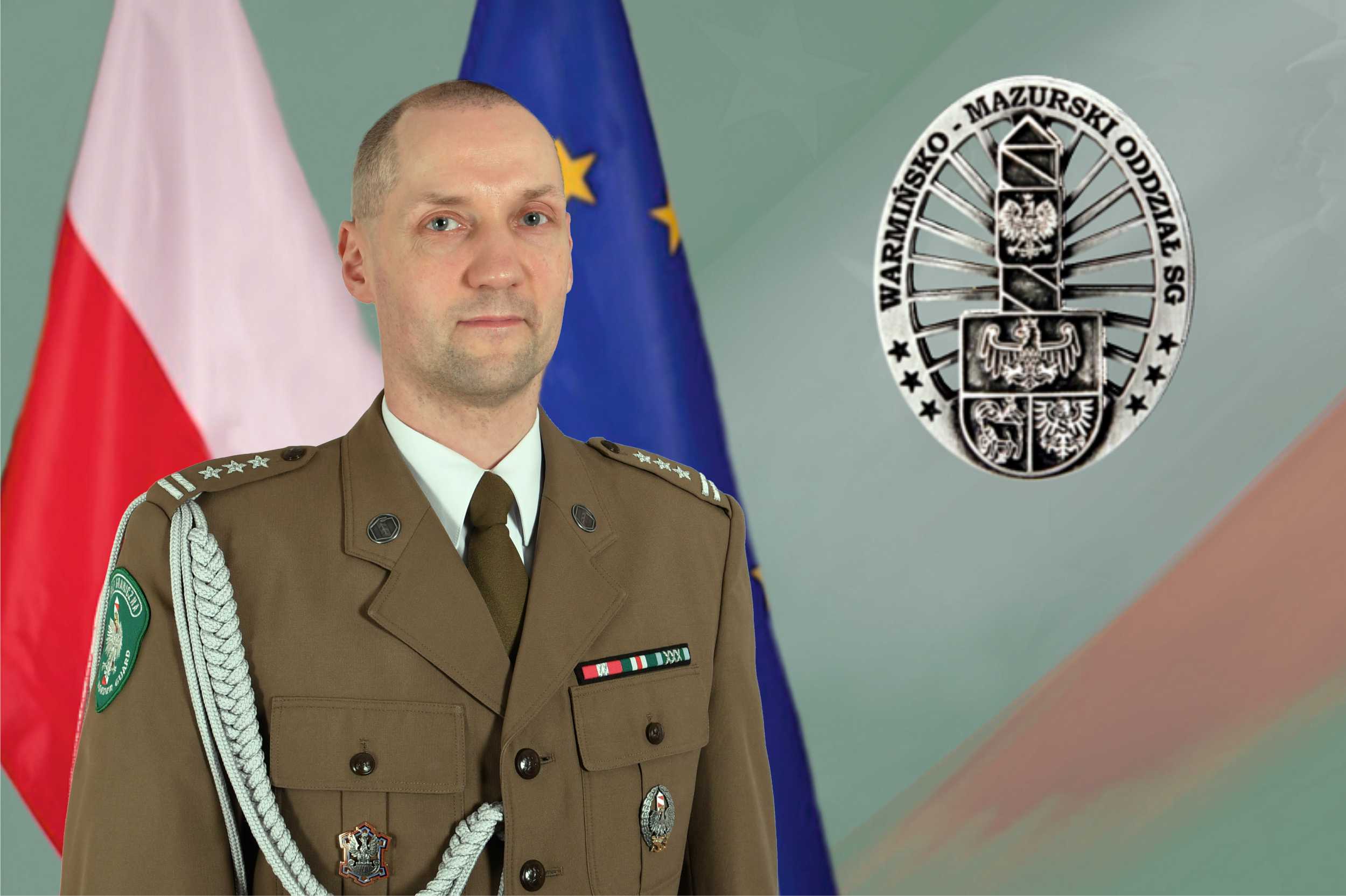 płk SG Wojciech Niewulis - Zastępca Komendanta Warmińsko-Mazurskiego Oddziału Straży Granicznej
